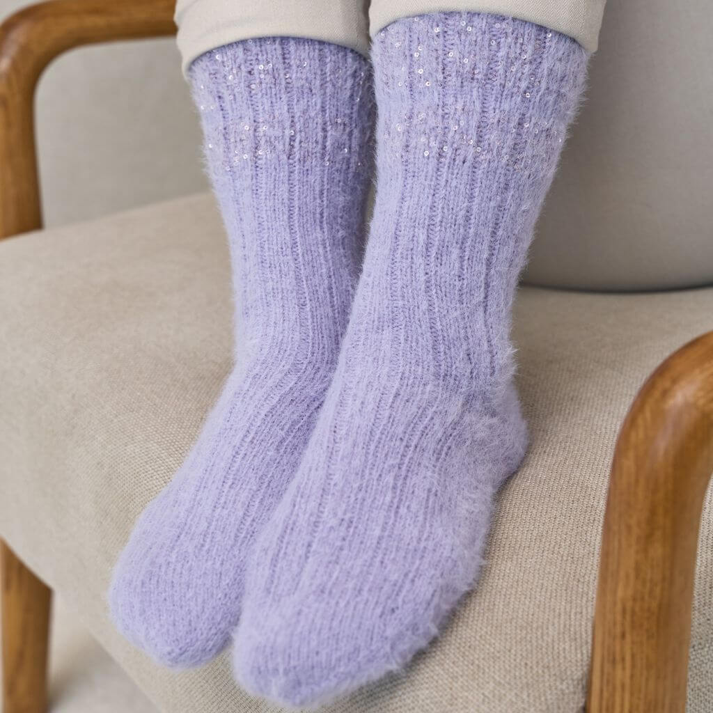 Lana Grossa Pattern Socken mit Glitzerstreifen Strickanleitung - Lana Grossa (Heft) bei bei bei bei bei bei Lieblingsgarn