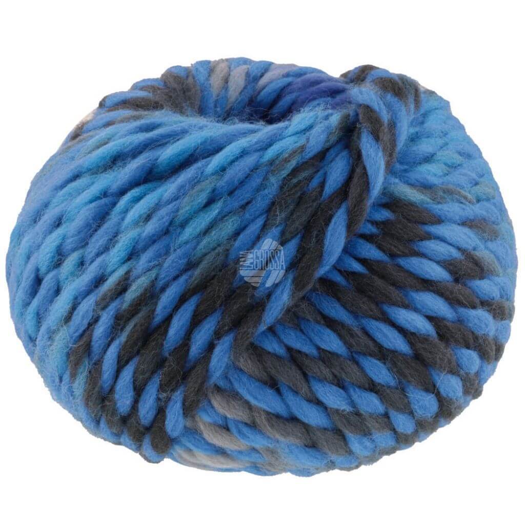 Lana Grossa 12 - Leuchtendblau/Royal/Blaugrau/Anthrazit Lana Grossa Dolce Lieblingsgarn