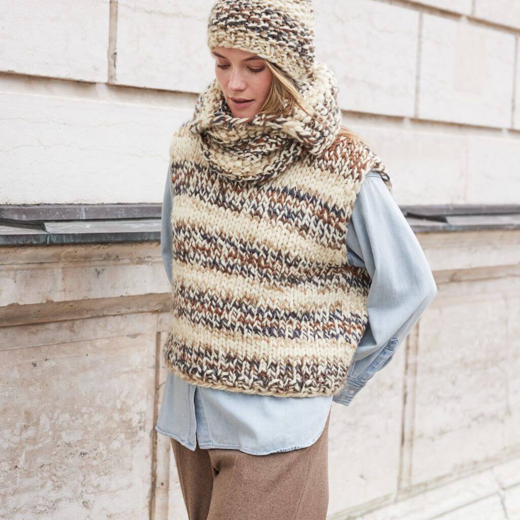 Lana Grossa Warmer Slipover Strickanleitung - Lana Grossa (Heft) bei bei bei bei bei bei bei bei bei bei bei Lieblingsgarn