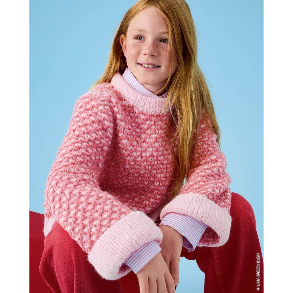 Lana Grossa Kinderpullover im Hebemuster Strickanleitung – Bild 3 von 3 bei bei bei bei bei bei bei bei bei bei Lieblingsgarn
