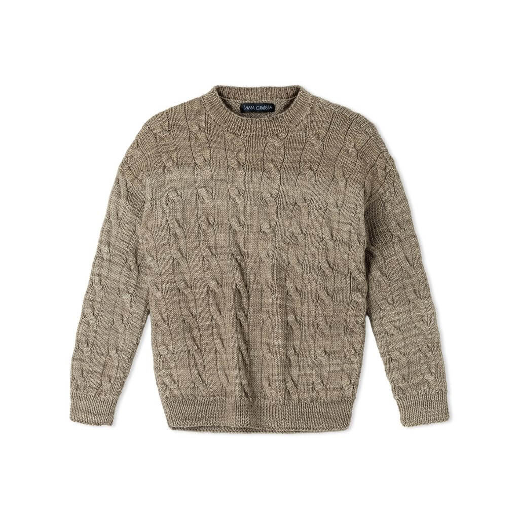Lana Grossa Kinderpullover mit Zopfmuster Strickanleitung – Bild 2 von 3 bei bei bei bei bei bei bei bei bei Lieblingsgarn