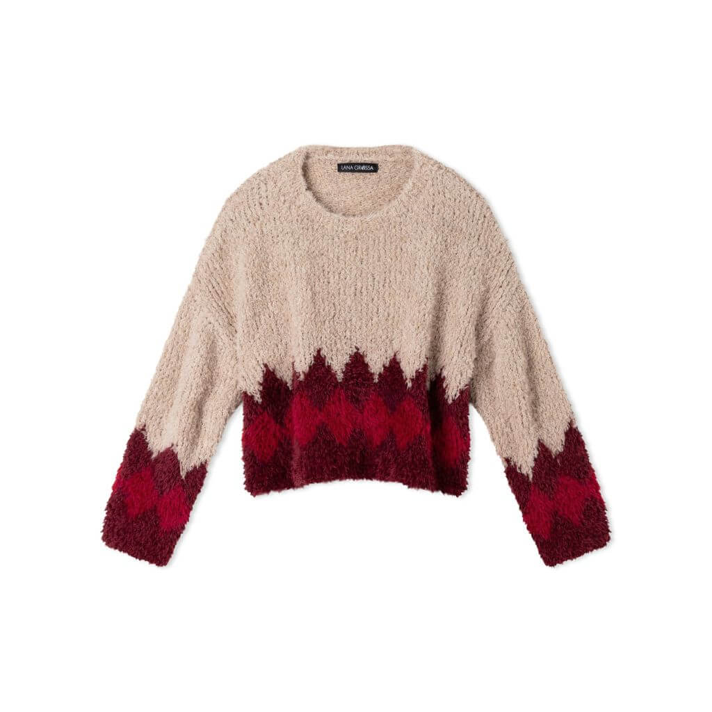 Lana Grossa Kinderpullover mit Zackenmuster Strickanleitung – Bild 2 von 4 bei bei bei bei bei bei bei bei bei Lieblingsgarn