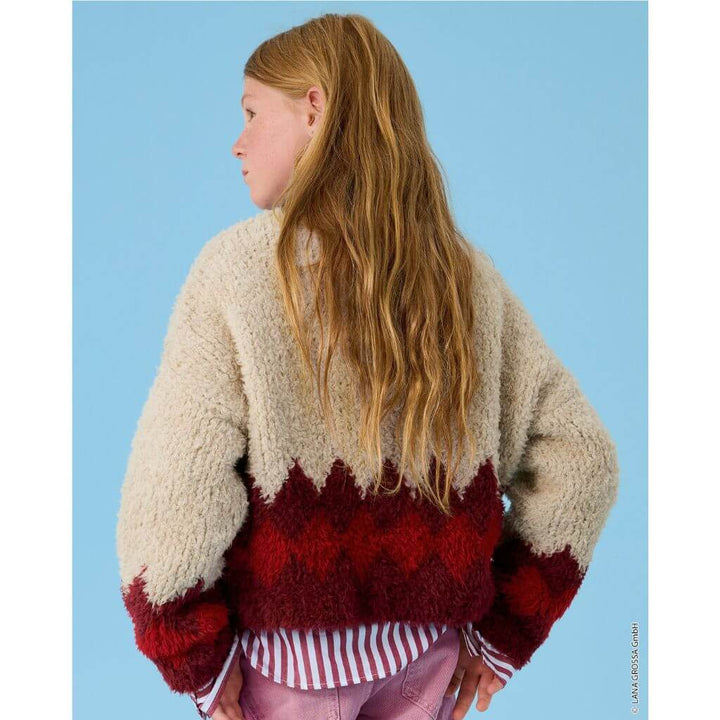 Lana Grossa Kinderpullover mit Zackenmuster Strickanleitung – Bild 4 von 4 bei bei bei bei bei bei bei bei bei Lieblingsgarn