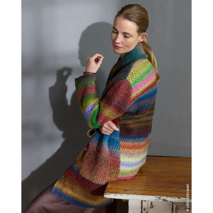Lana Grossa Pattern Schalkragen-Longjacke Strickanleitung - Lana Grossa (Heft) Lieblingsgarn