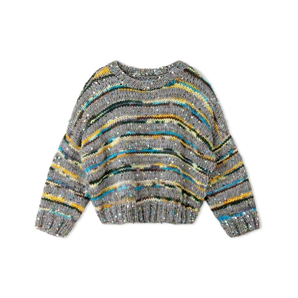 Lana Grossa Pattern Streifenpullover Musterwechsel Strickanleitung - Lana Grossa (Heft) Lieblingsgarn