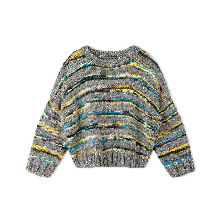 Lana Grossa Pattern Streifenpullover Musterwechsel Strickanleitung - Lana Grossa (Heft) Lieblingsgarn