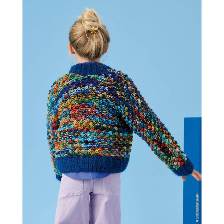Lana Grossa Noppenjacke top-down Strickanleitung – Bild 3 von 4 bei bei bei bei bei bei bei bei bei bei bei bei Lieblingsgarn