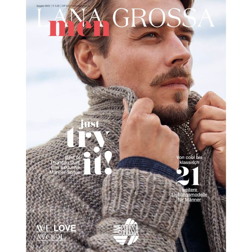Lana Grossa Heft Men Nr. 9 bei bei bei bei bei bei bei bei bei bei bei bei bei Lieblingsgarn