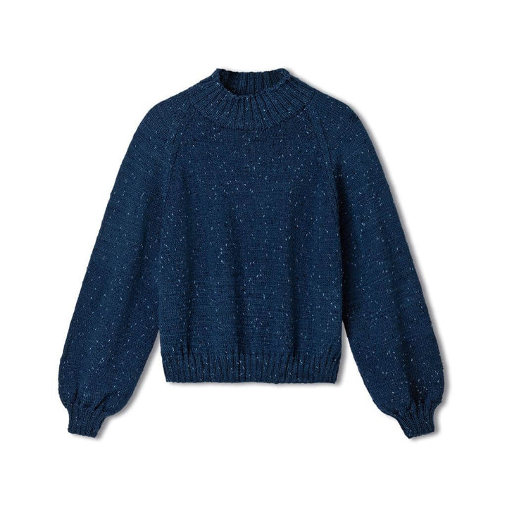 Lana Grossa Pattern Raglanpullover mit Stehkragen Strickanleitung - Lana Grossa (Heft) Lieblingsgarn