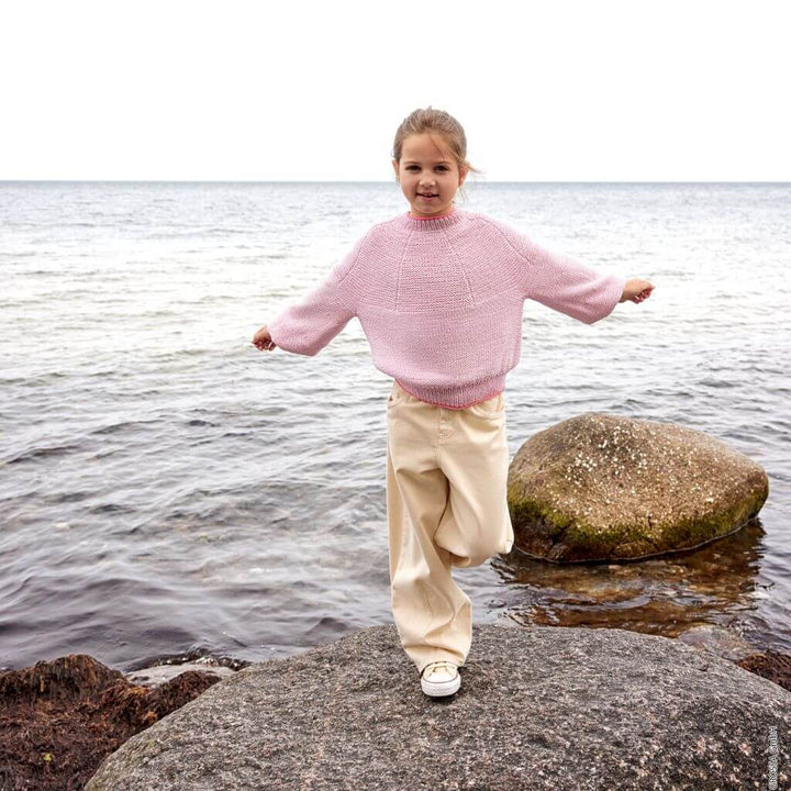 Lana Grossa Top Down Kinderpullover Strickanleitung - Lana Grossa (Heft) bei bei bei bei bei bei bei bei bei Lieblingsgarn