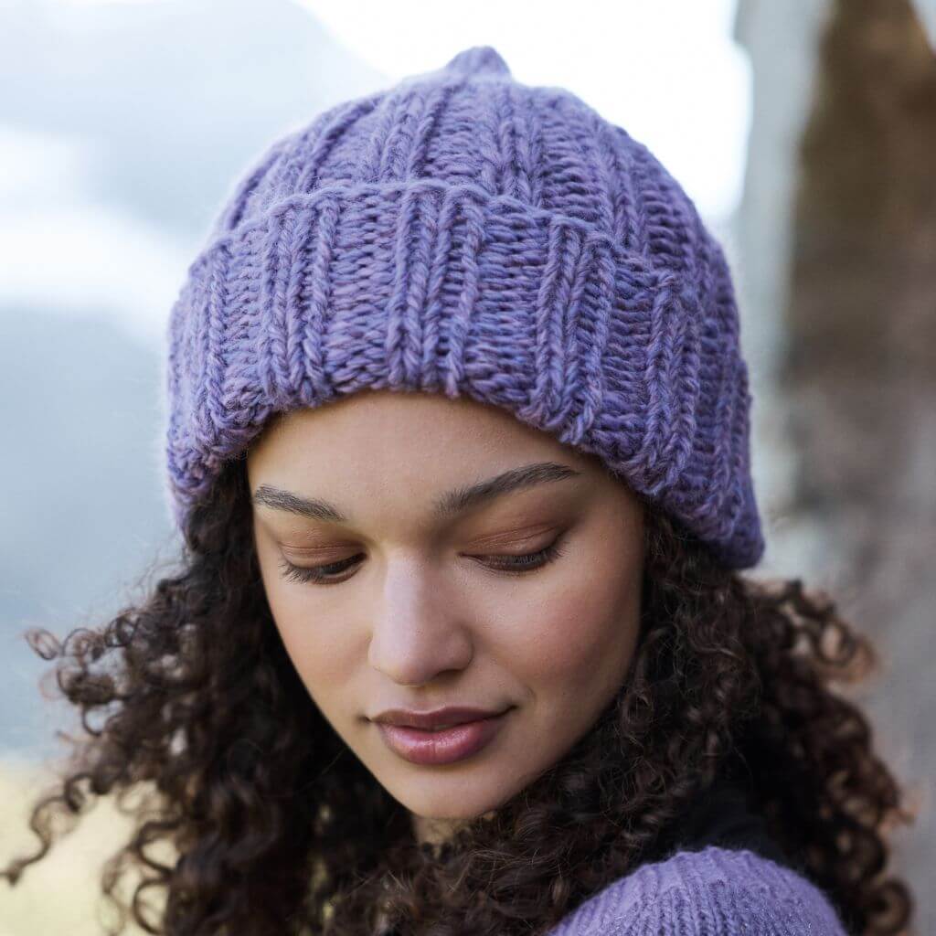 Lana Grossa Mütze mit Rippenmuster Strickanleitung - Lana Grossa (Heft) bei bei bei bei bei bei bei bei bei Lieblingsgarn
