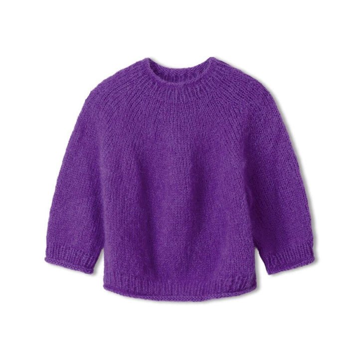 Lana Grossa Pattern Pullover mit Rundpasse Top Down Strickanleitung - Lana Grossa (Heft) Lieblingsgarn