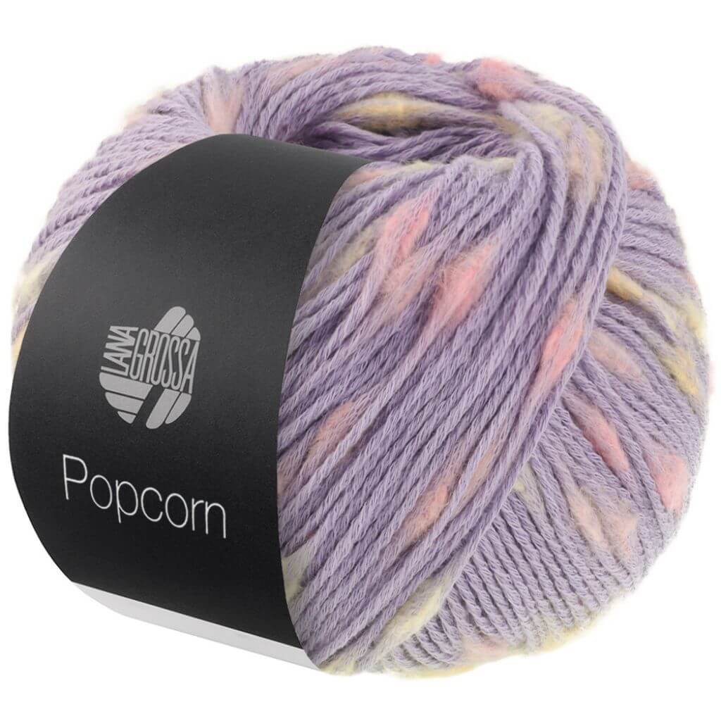 Lana Grossa 5 - Veilchenblau/Rosa/Vanille Lana Grossa Popcorn 50g Lieblingsgarn