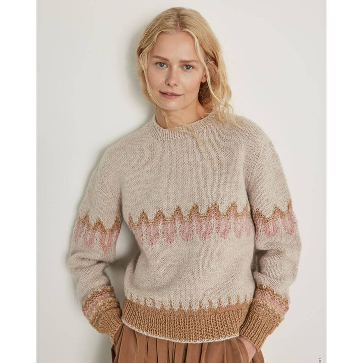 Lana Grossa Pullover mit Jacquardmuster Strickanleitung - Lana Grossa (Heft) Lieblingsgarn