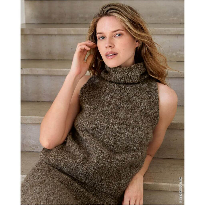 Lana Grossa Pattern Rollkragentop Strickanleitung - Lana Grossa (Heft) Lieblingsgarn