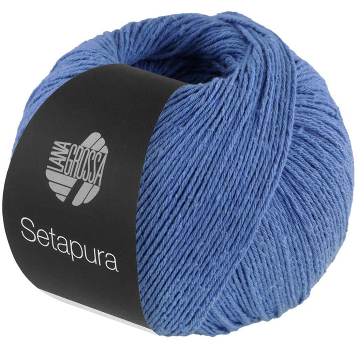 Lana Grossa 5 - Himmelblau Lana Grossa Setapura 50g Lieblingsgarn