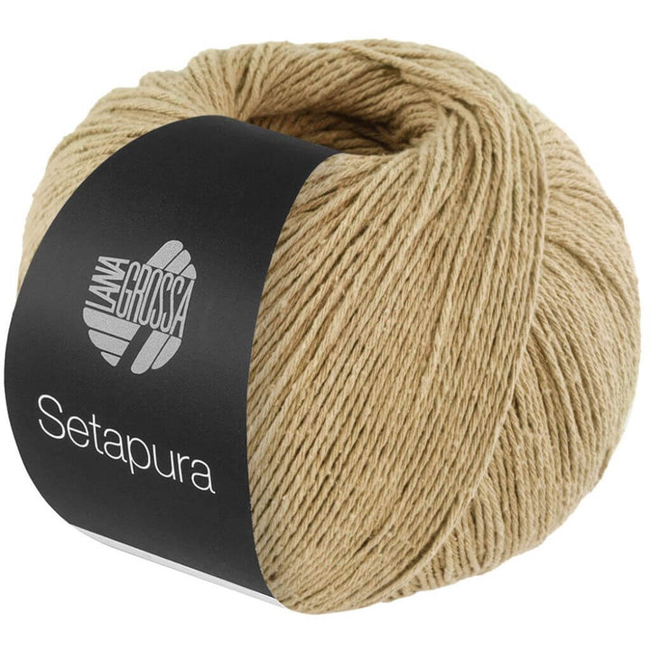 Lana Grossa 28 - Beige Lana Grossa Setapura Lieblingsgarn