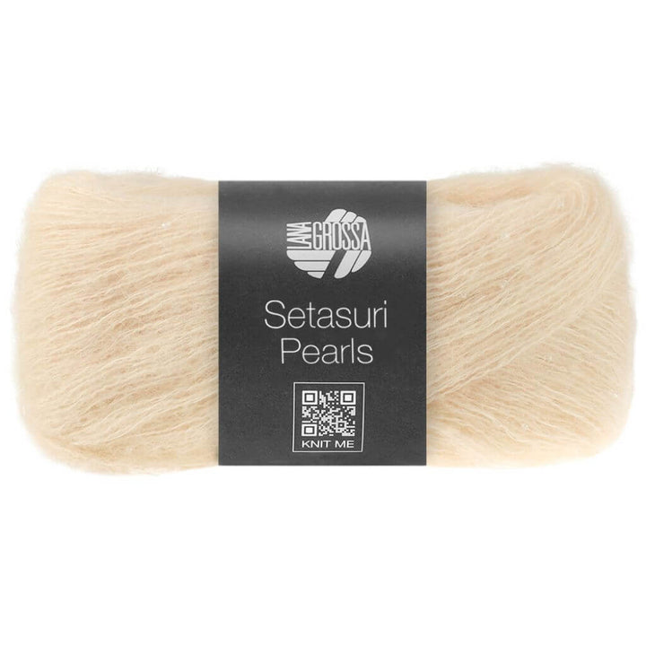 Lana Grossa 201 - Hellbeige Lana Grossa Setasuri Pearls Lieblingsgarn