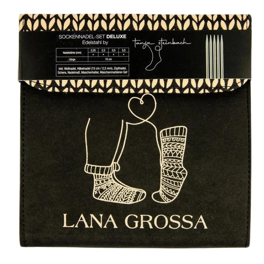 Lana Grossa Lana Grossa Sockennadel-Set Deluxe Edelstahl Lieblingsgarn