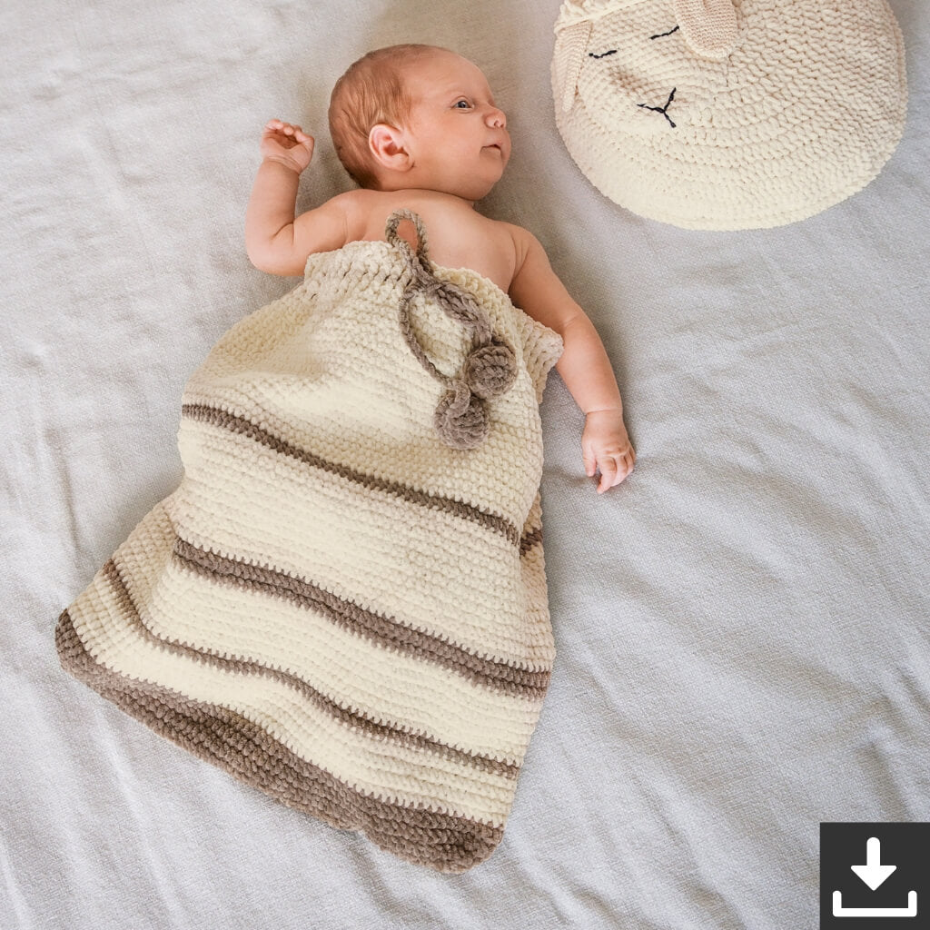 Lana Grossa Pattern Strampelsäckchen Häkelset - Lana Grossa (PDF) bei bei bei bei bei bei bei bei bei bei bei Lieblingsgarn