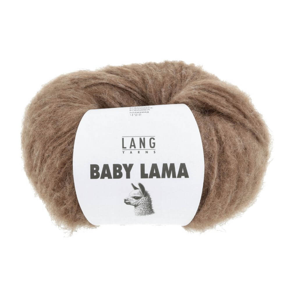 Lang Yarns 196 - Hellbraun Lang Yarns Baby Lama Lieblingsgarn