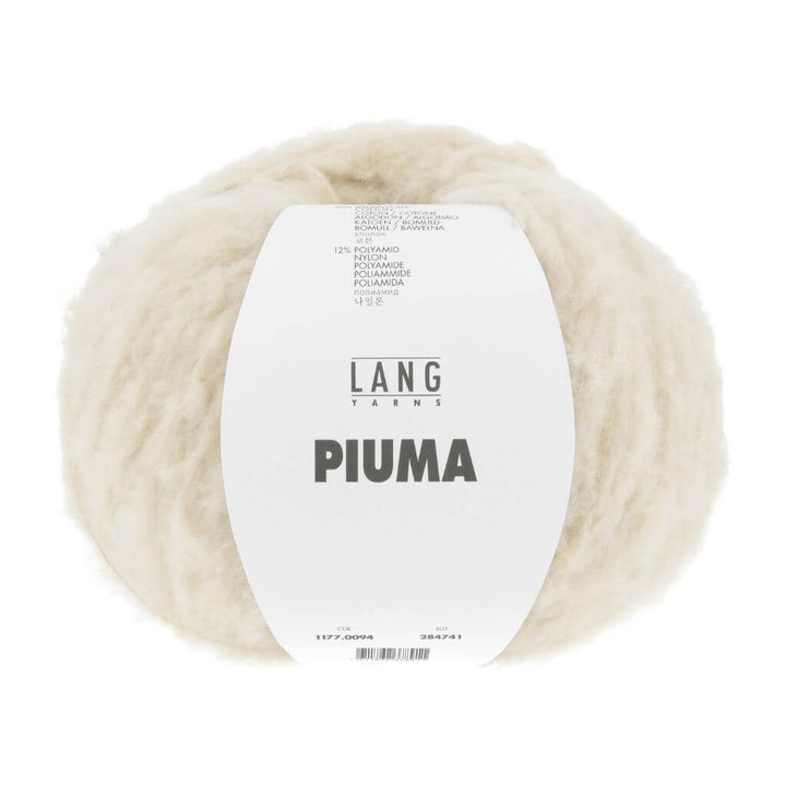 Lang Yarns 094 - Offwhite Lang Yarns Piuma Lieblingsgarn