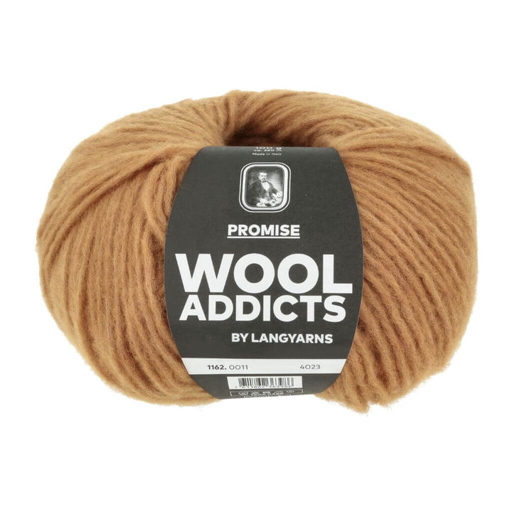 Lang Yarns 011 - Cognac Lang Yarns Wooladdicts Promise Lieblingsgarn