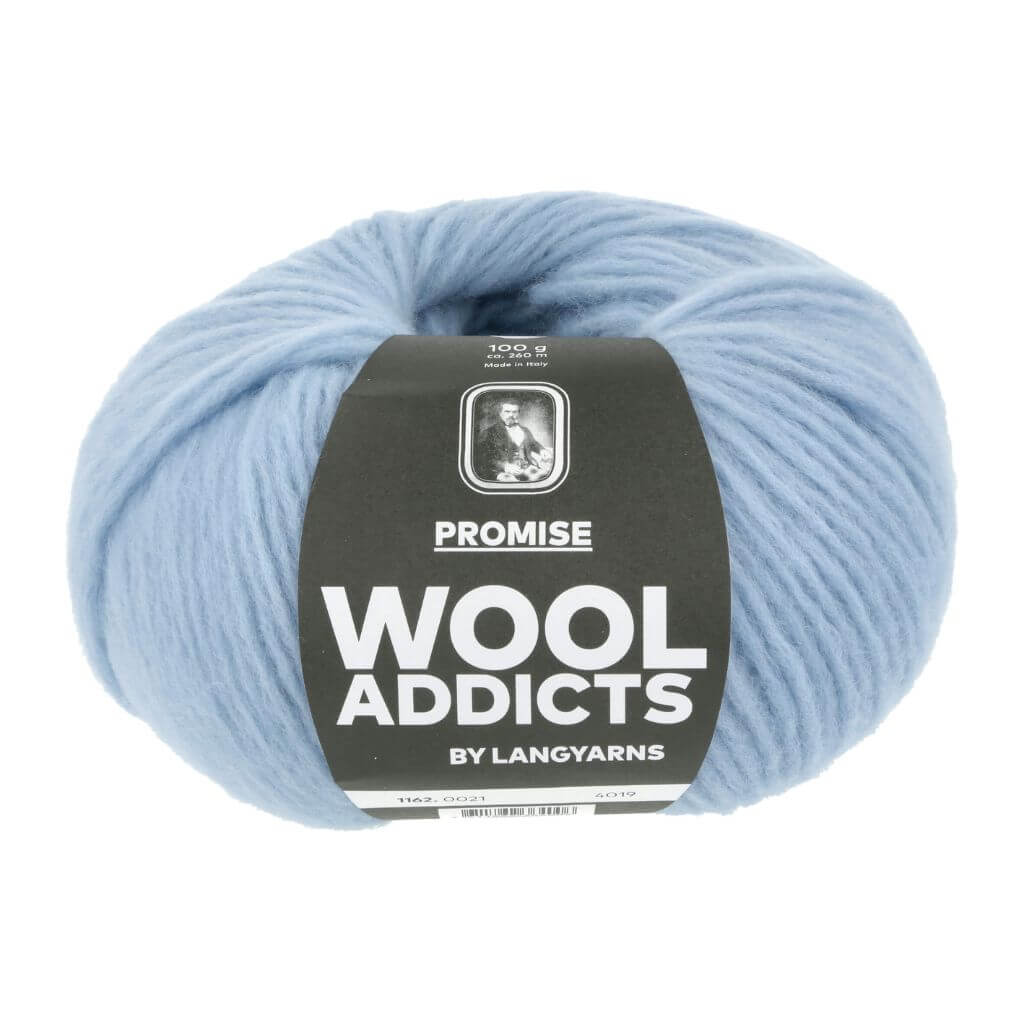 Lang Yarns 021 - Light Blue Lang Yarns Wooladdicts Promise Lieblingsgarn