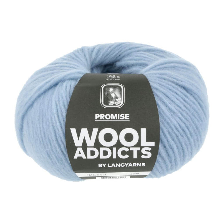 Lang Yarns 021 - Light Blue Lang Yarns Wooladdicts Promise Lieblingsgarn