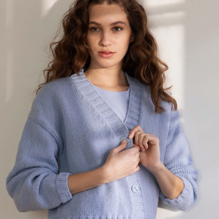 Lang Yarns Pattern Damen Cardigan Novalee Strickanleitung - Lang Yarns (PDF) Lieblingsgarn