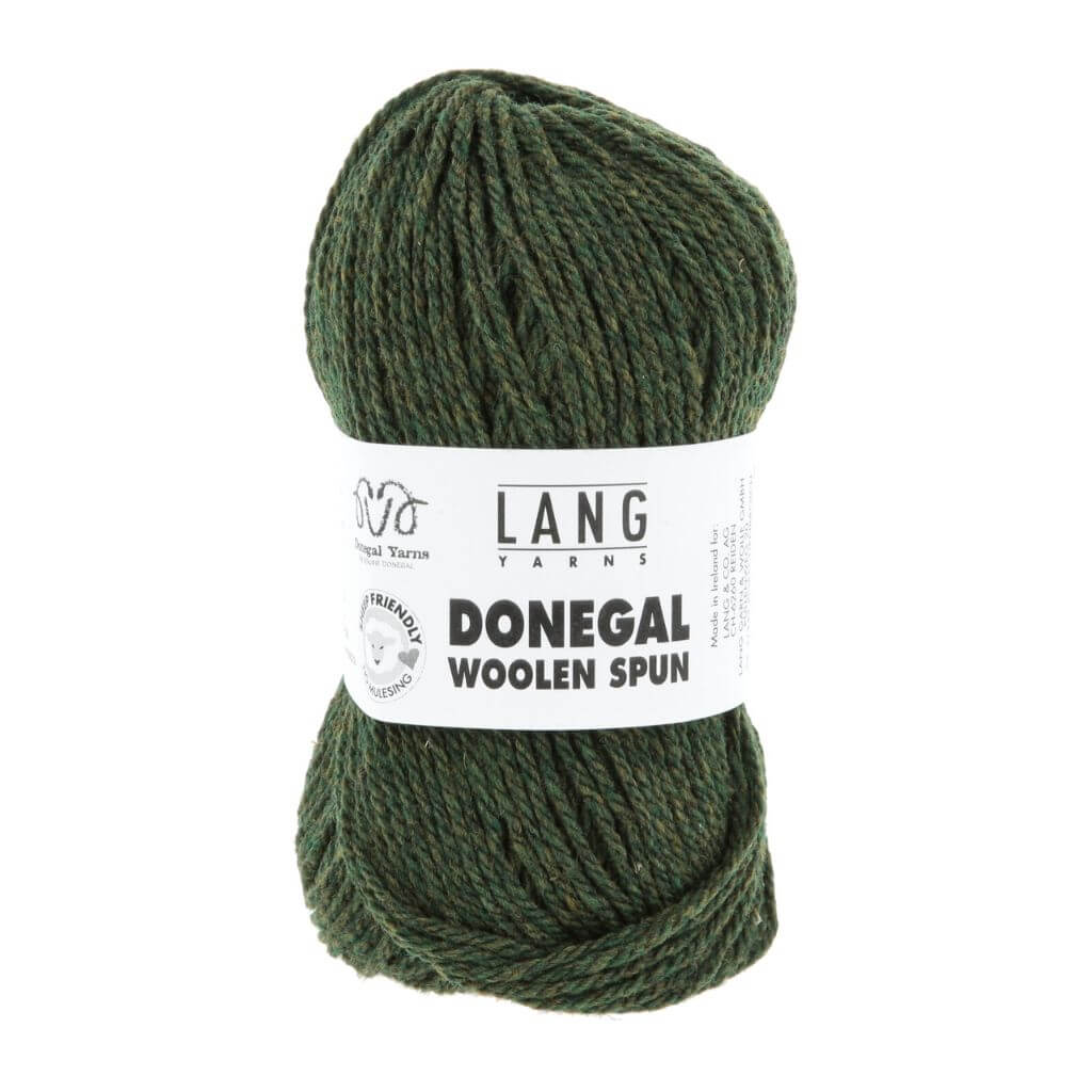 Lang Yarns 017 - Grün Lang Yarns Donegal Woolen Spun Lieblingsgarn