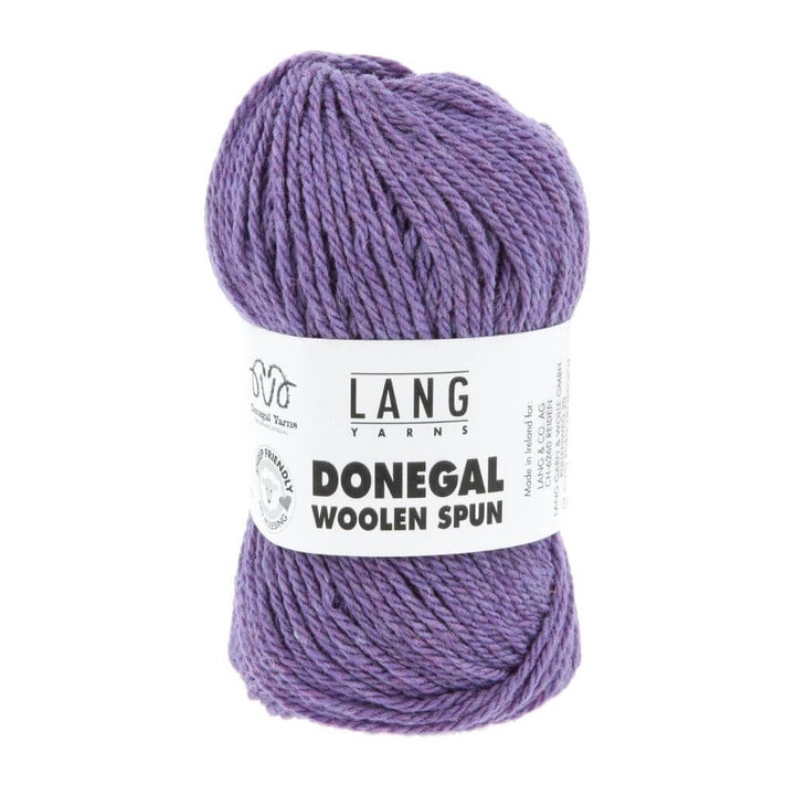 Lang Yarns 046 - Lila Lang Yarns Donegal Woolen Spun Lieblingsgarn