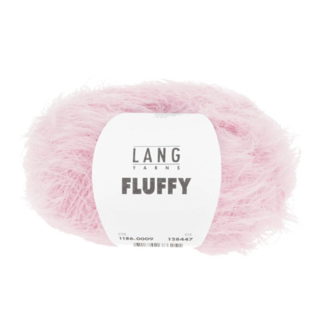 Lang Yarns Fluffy, Farbe 009 Rosa – Synthetik bei Lieblingsgarn