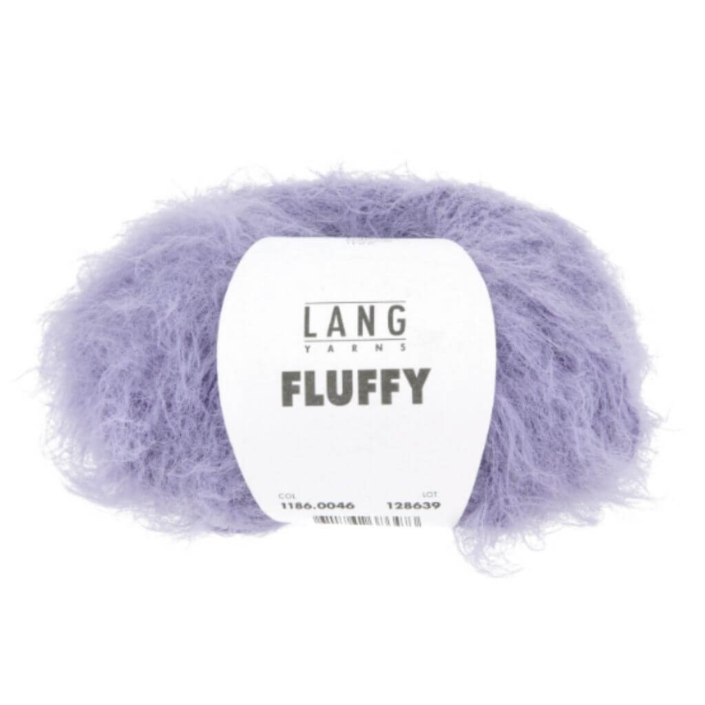 Lang Yarns Fluffy, Farbe 046 Lavendel – Synthetik bei Lieblingsgarn