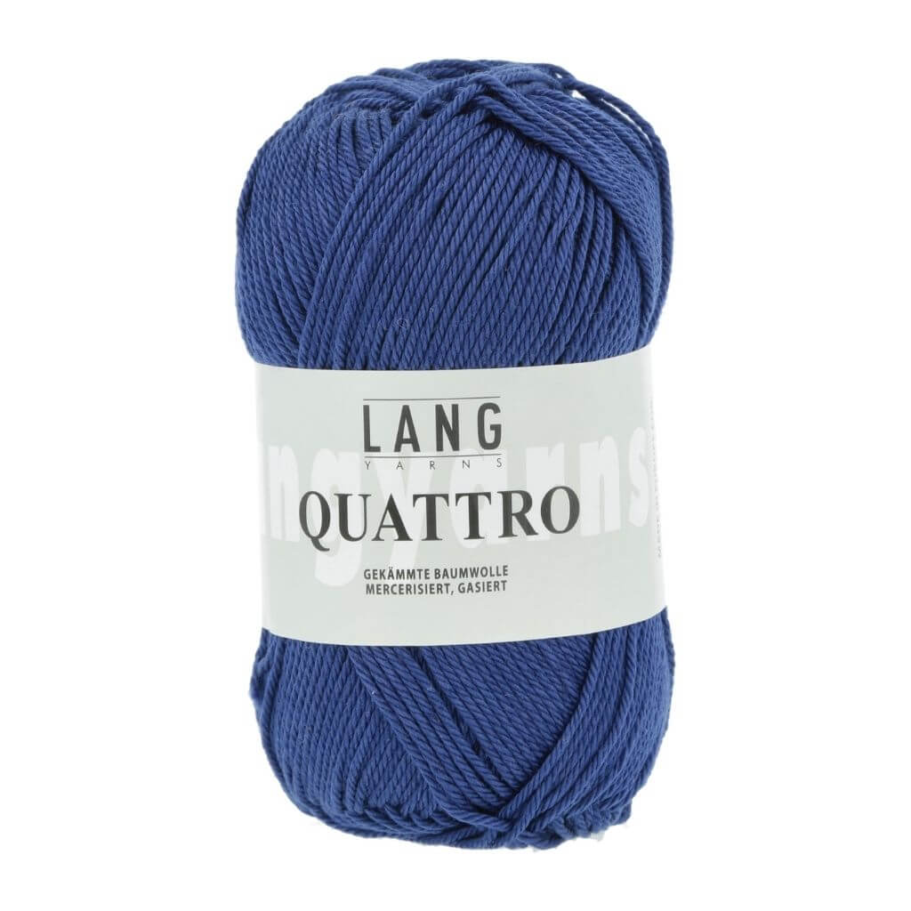 Lang Yarns Quattro, Farbe 35 Marine – Baumwolle bei Lieblingsgarn