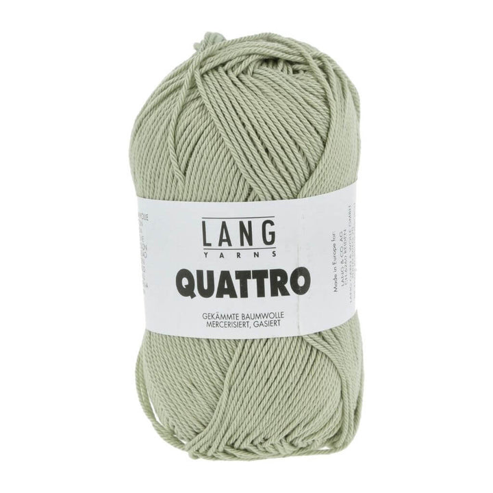 Lang Yarns Quattro, Farbe 91 pastellgrün – Baumwolle bei Lieblingsgarn