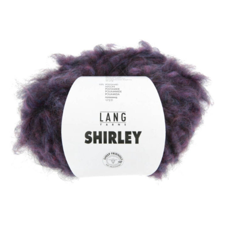 Lang Yarns 090 - Dunkelviolett Lang Yarns Shirley Lieblingsgarn