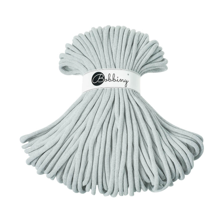 Bobbiny Light Grey Bobbiny 9mm Jumbo Kordel Lieblingsgarn