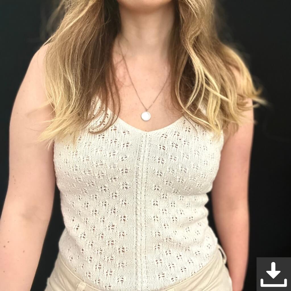 Mabelle Knitting Lilli Camisole Top Strickanleitung - Mabelle Knitting (PDF) Lieblingsgarn
