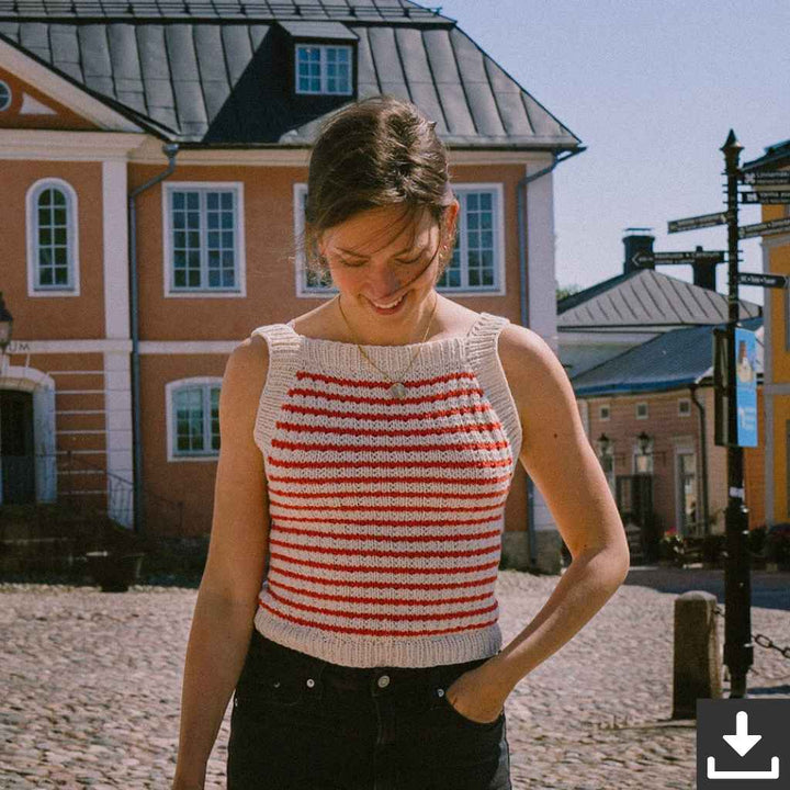 Lieblingsgarn Pattern Lola Top Strickanleitung - Kutovakika (PDF) bei bei bei bei bei bei bei bei bei bei bei Lieblingsgarn