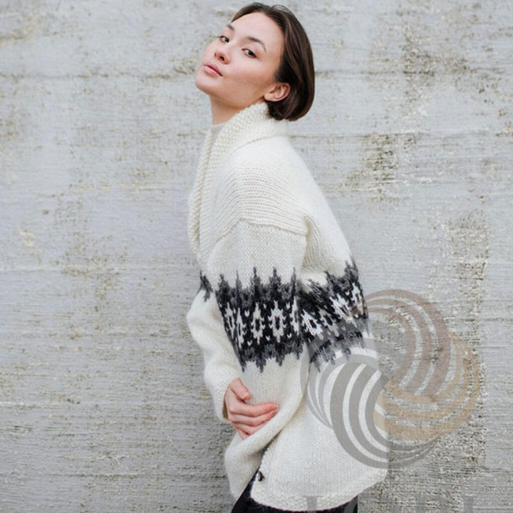 Lopi Pattern Strickmantel Frænka Strickanleitung - Lopi (PDF) bei bei bei bei bei bei bei bei bei bei Lieblingsgarn