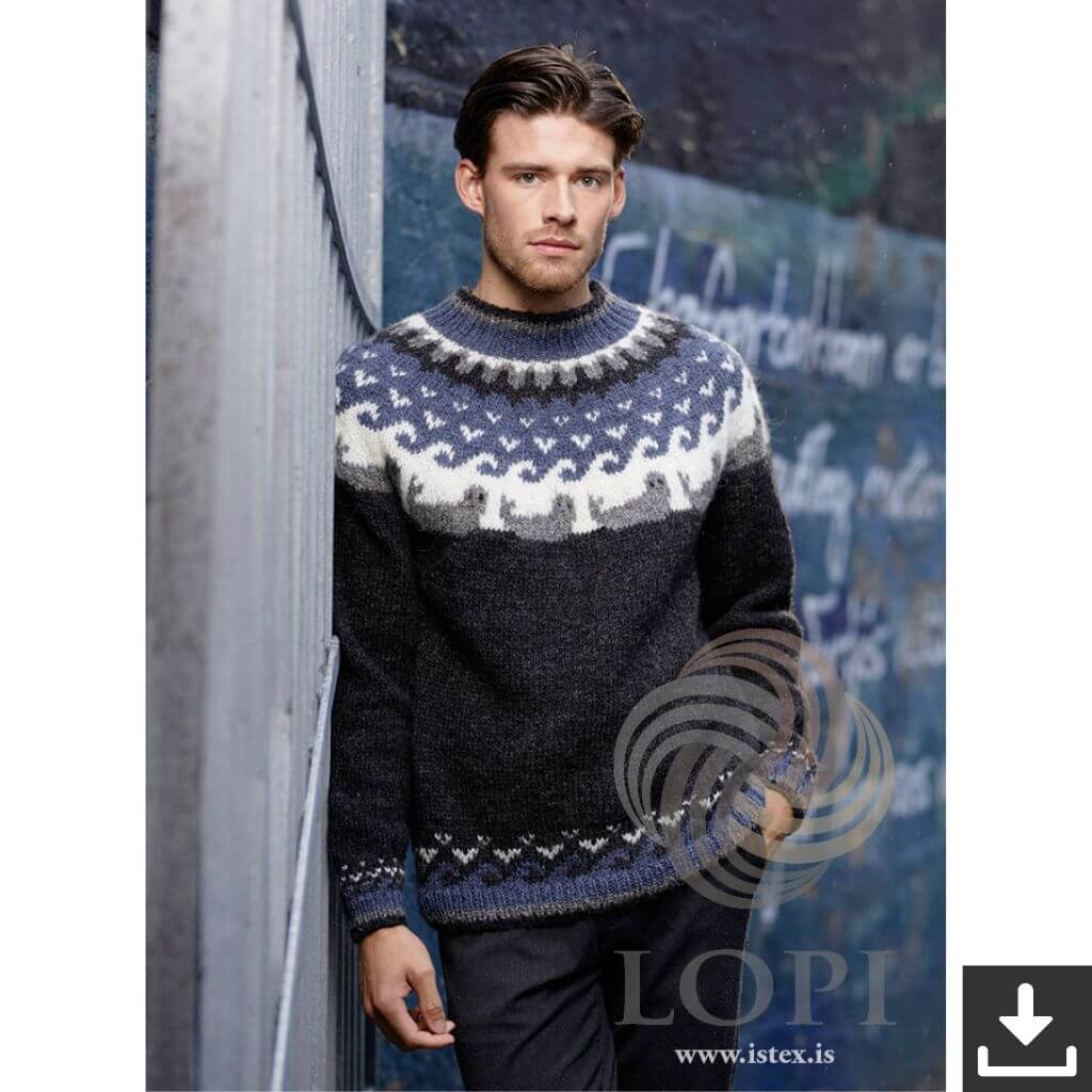 Lopi Pattern Pullover Selir Strickanleitung - Lopi (PDF) bei bei bei bei bei bei bei bei bei bei Lieblingsgarn
