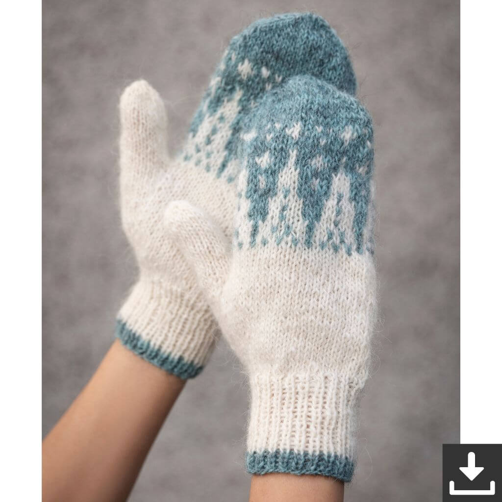 Lopi Pattern Handschuhe Snjóborg Strickanleitung - Lopi (PDF) Lieblingsgarn