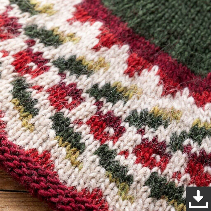 Lopi Pattern Weihnachtsteppich Trönuber Strickanleitung - Lopi (PDF) bei bei bei bei bei bei bei bei bei bei Lieblingsgarn