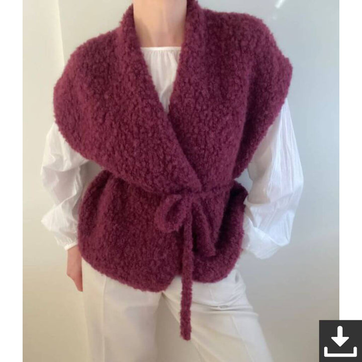 Lotilda Pattern Fluffy Marta Weste Strickanleitung - Lotilda (PDF) bei bei bei bei bei bei bei bei bei bei Lieblingsgarn