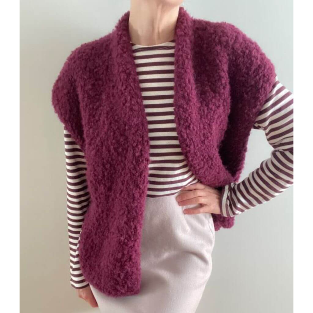 Lotilda Pattern Fluffy Marta Weste Strickanleitung - Lotilda (PDF) bei bei bei bei bei bei bei bei bei bei Lieblingsgarn