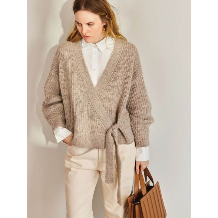 Sandnes Garn Pattern Wickeljacke Lumen Cardigan Strickanleitung - Sandnes Garn (Heft) bei bei bei bei bei bei Lieblingsgarn