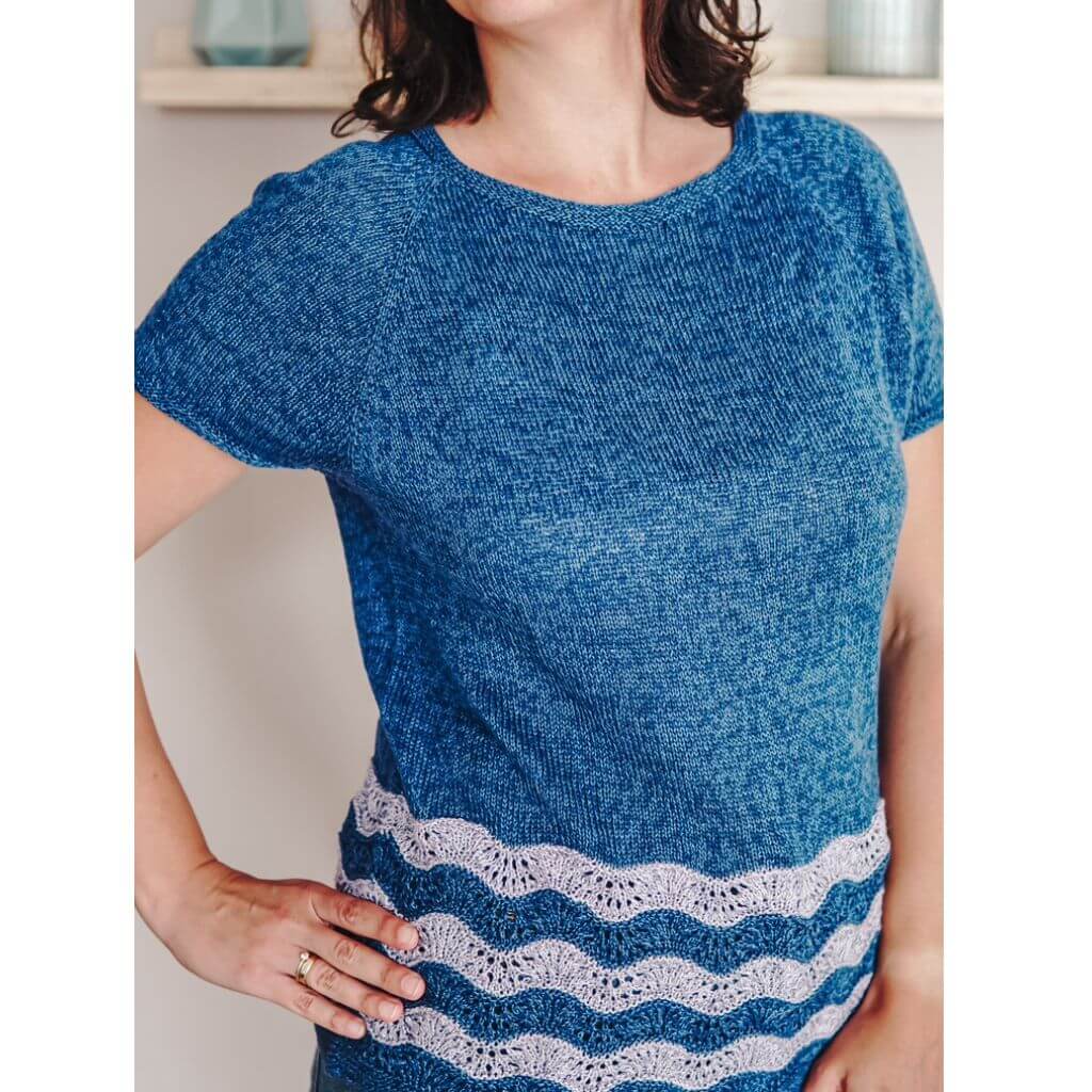 Carolin Balmes Lunas Tee Shirt Strickanleitung - Carolin Balmes (PDF) Lieblingsgarn