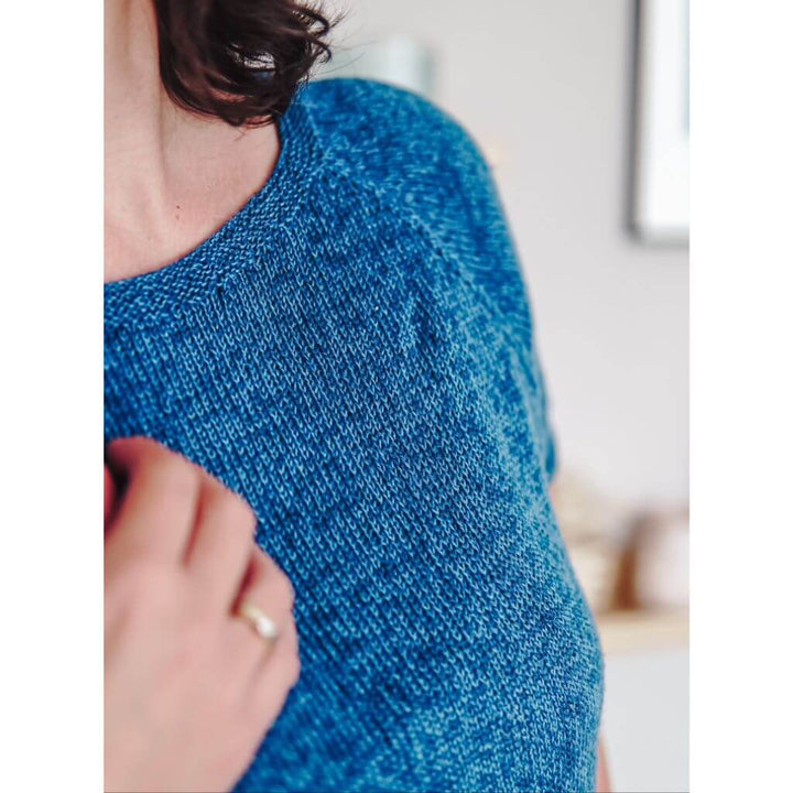 Carolin Balmes Lunas Tee Shirt Strickanleitung - Carolin Balmes (PDF) Lieblingsgarn