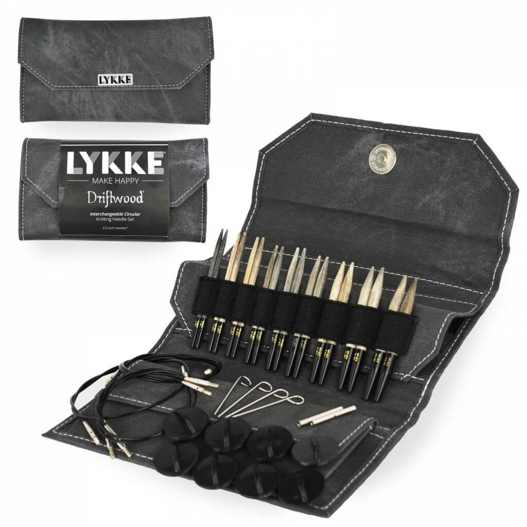 Lykke Needles Lykke Rundstricknadel Set - Driftwood Grau Denim 9 cm bei bei bei bei bei bei bei bei bei bei Lieblingsgarn